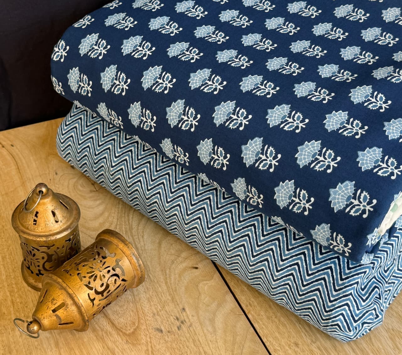 Jaipuri Printed Cotton Dress Material Set for Women