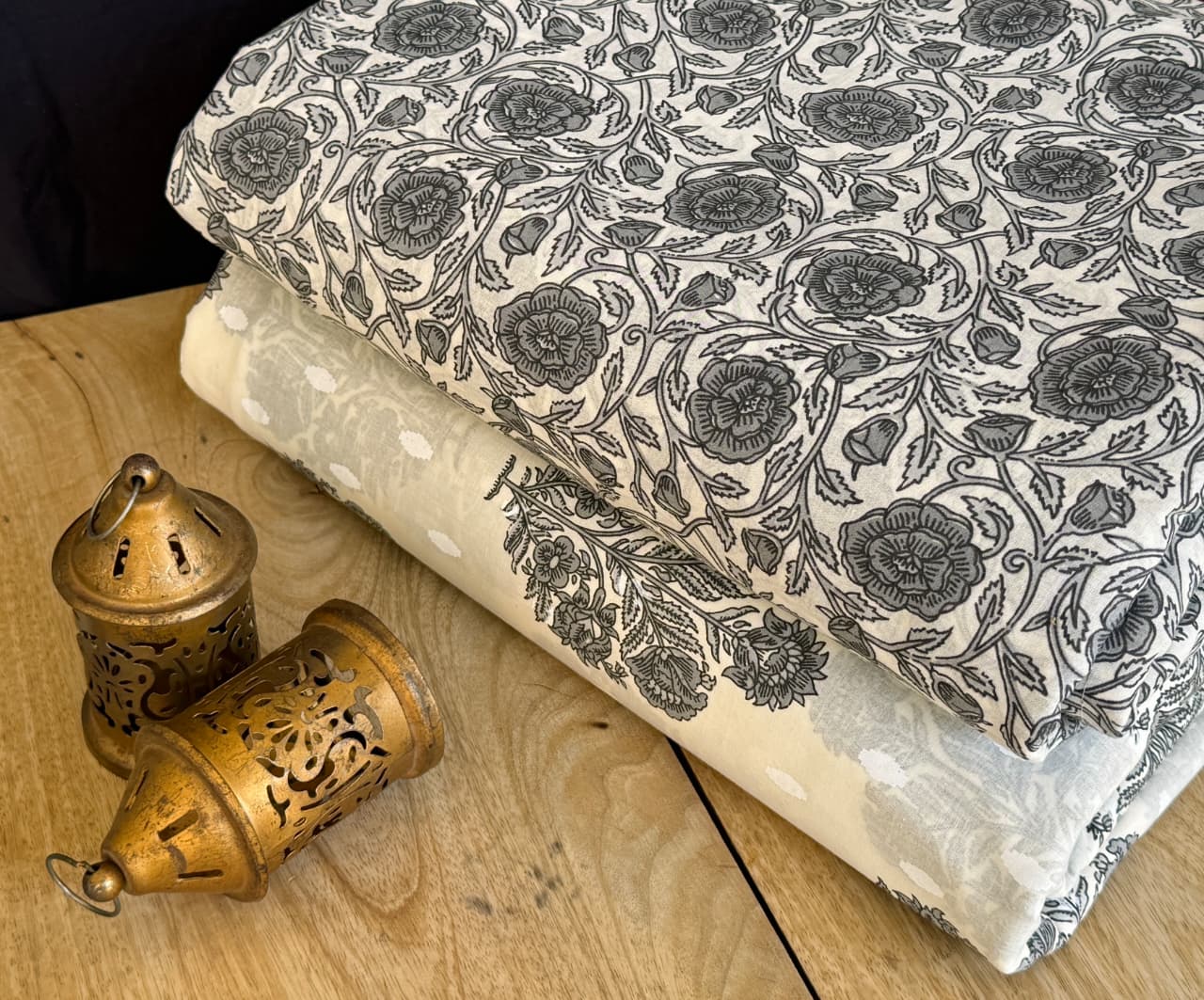 Jaipuri Printed Cotton Dress Material Set for Women
