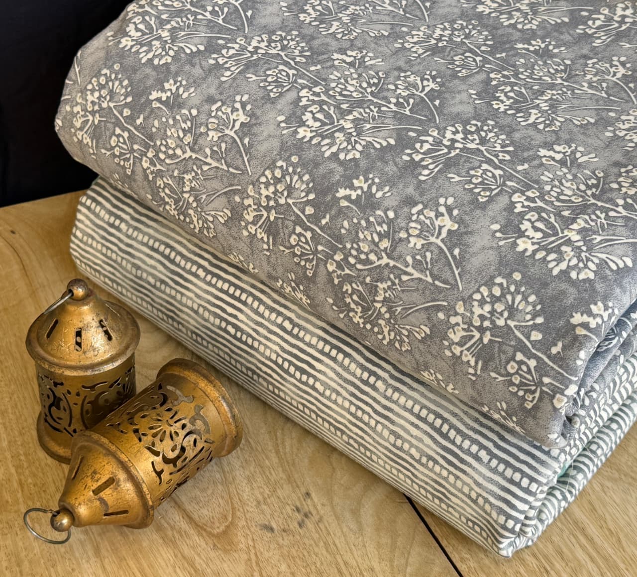 Jaipuri Printed Cotton Dress Material Set for Women