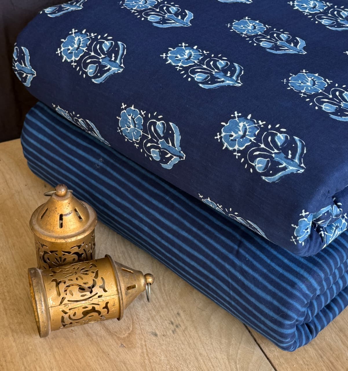 Jaipuri Printed Cotton Dress Material Set for Women