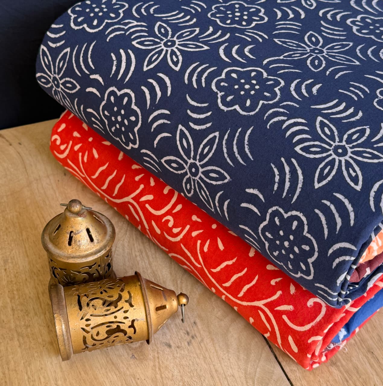 Jaipuri Printed Cotton Dress Material Set for Women