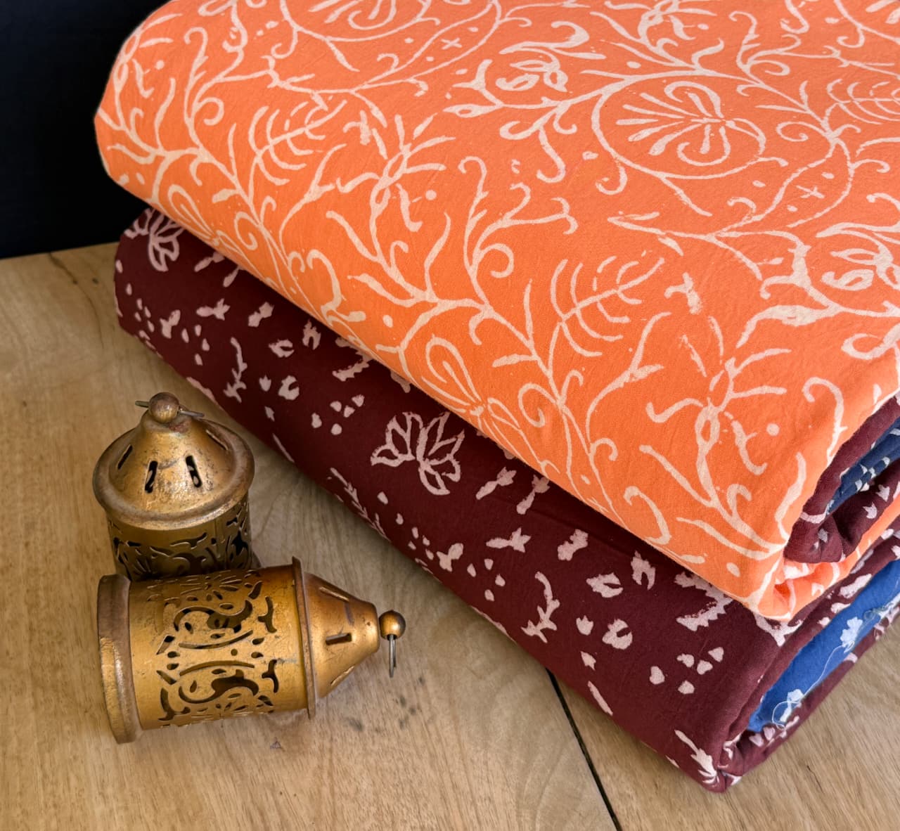 Jaipuri Printed Cotton Dress Material Set for Women