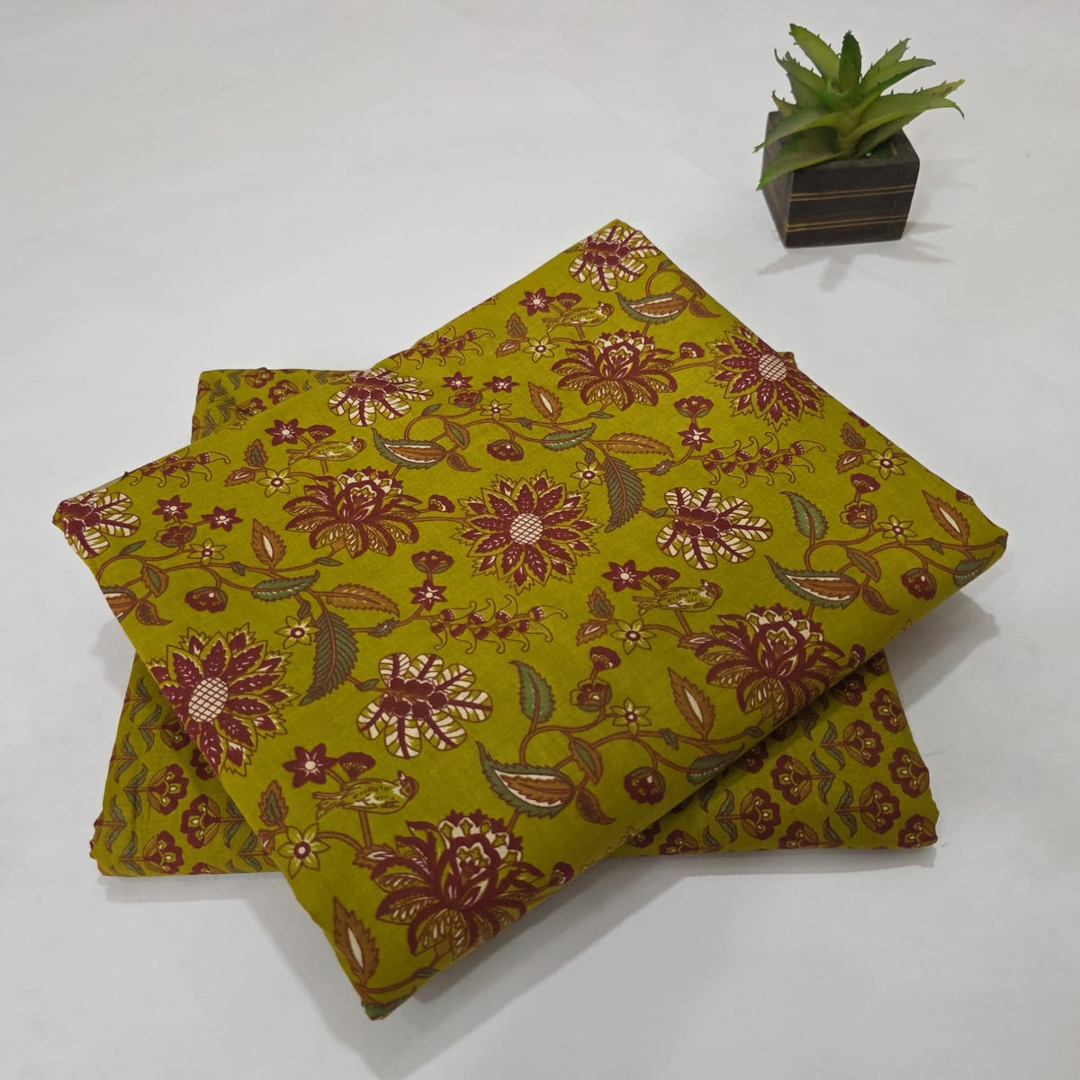 Cotton Combo Suit Set with Hand Block Print