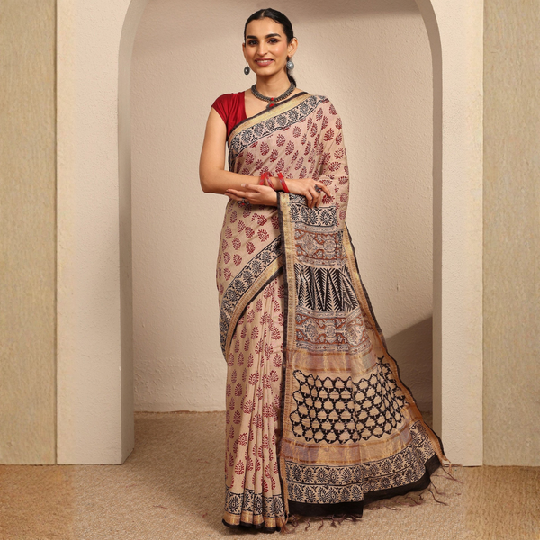 Kalamkari Print Sarees