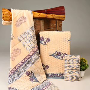 Cotton Suits with Cotton Dupatta