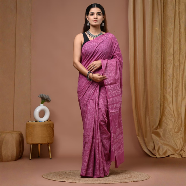 Sanganeri Print Sarees