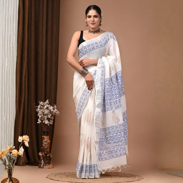 Linen Sarees
