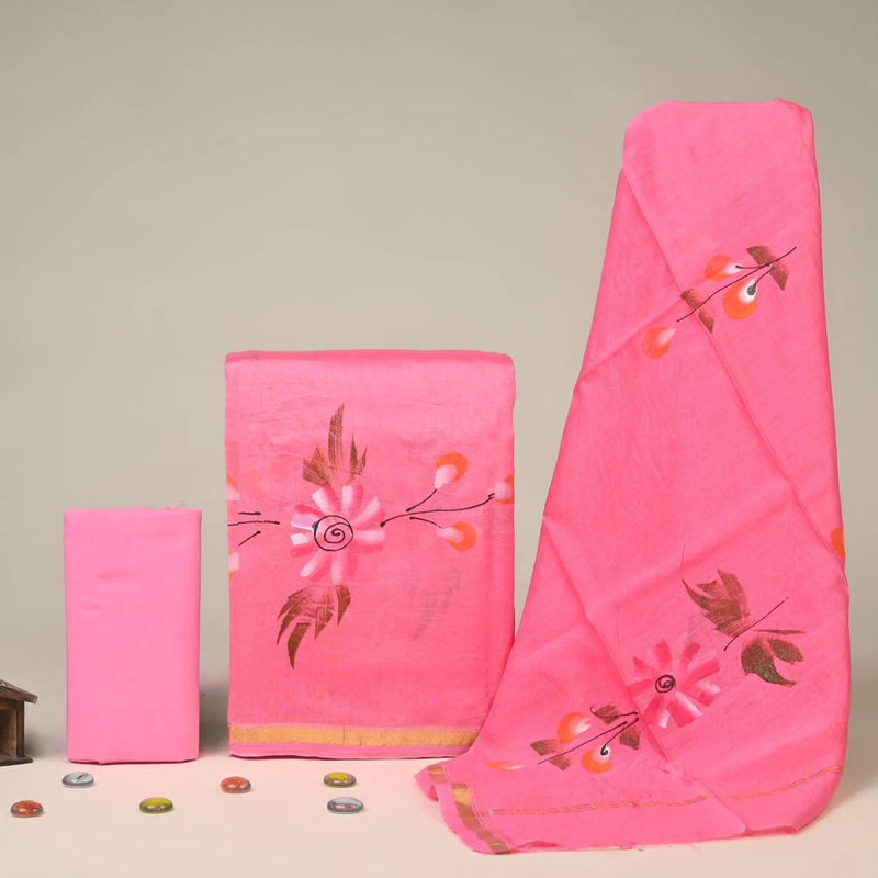 Chanderi Silk Suit Sets