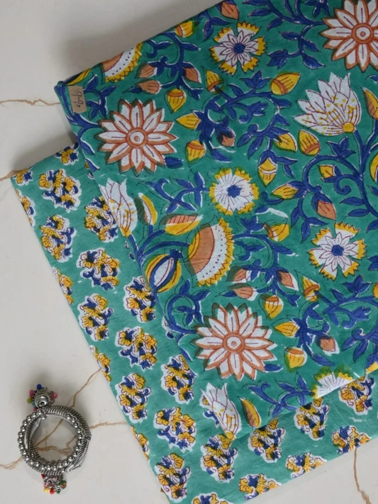 Hand Block Printed Pure Cotton Combo Set