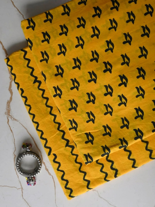 Hand Block Printed Pure Cotton Combo Set