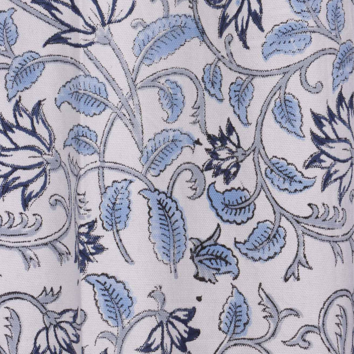 Neeli Bel hand block printed curtains - Heritagewear