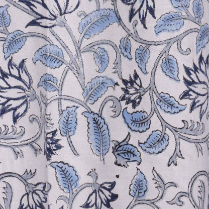 Neeli Bel hand block printed curtains - Heritagewear