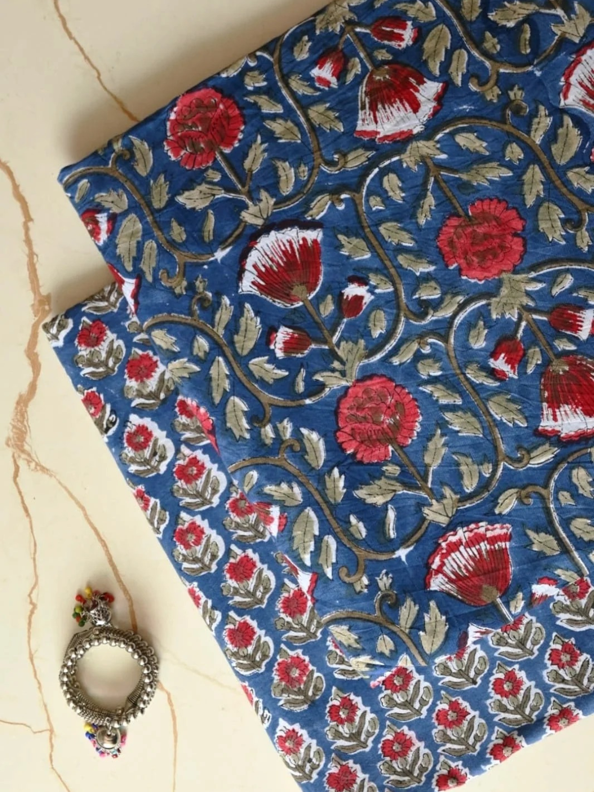 Hand Block Printed Pure Cotton Combo Set