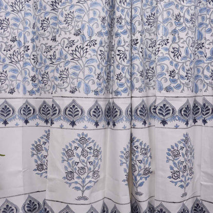 Neeli Bel hand block printed curtains - Heritagewear