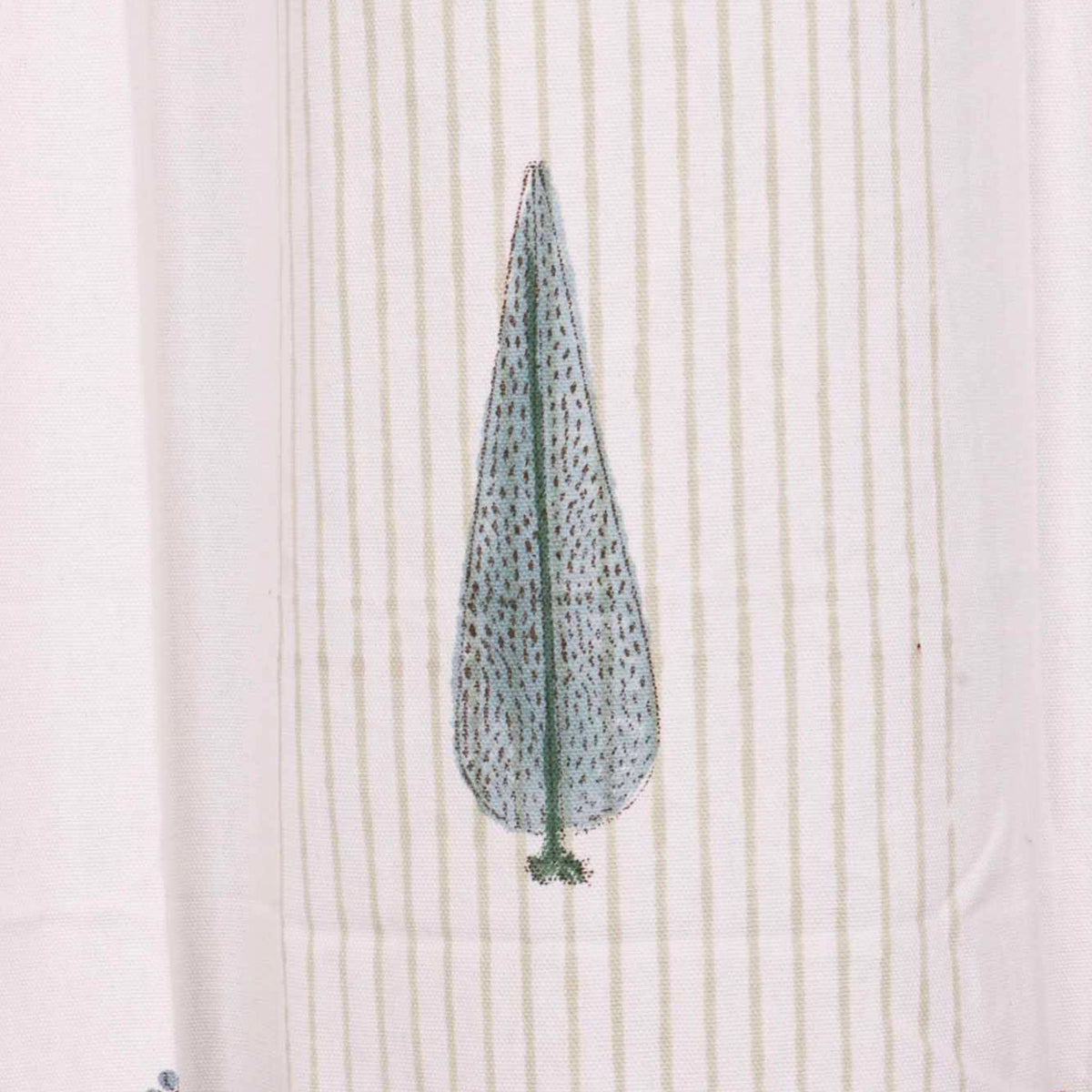 Mughal Lakeerein hand block printed curtains - Heritagewear