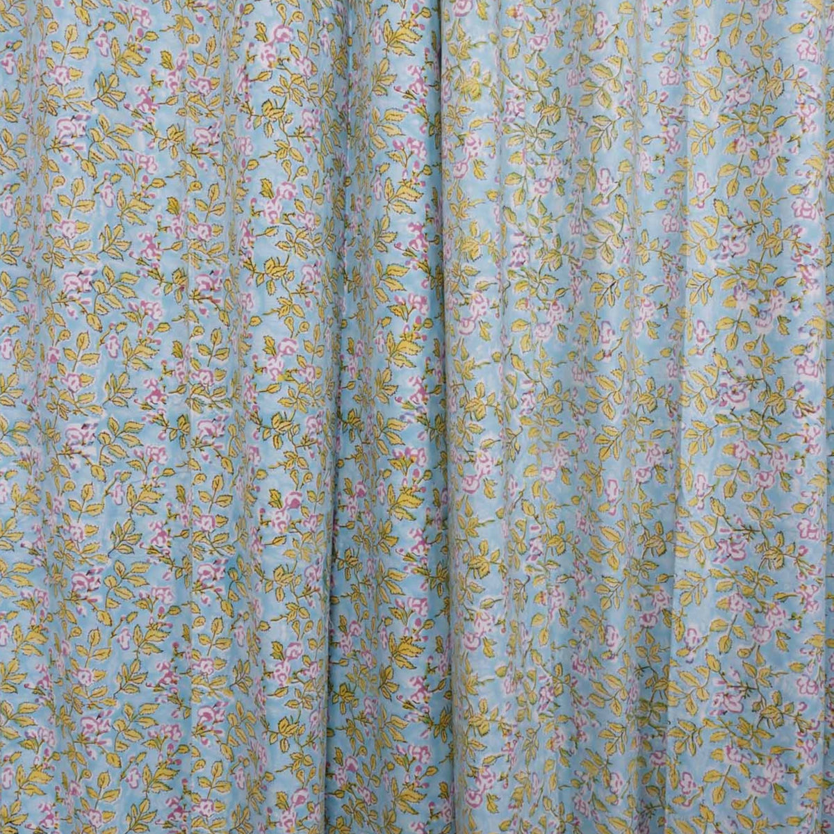 Sadabahaar hand block printed curtains - Heritagewear