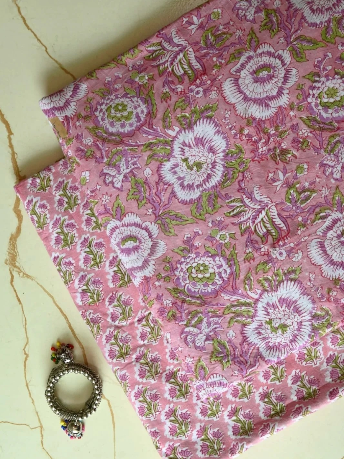 Hand Block Printed Pure Cotton Combo Set