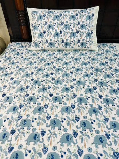 Baby Bella cotton bedsheet set - Heritagewear