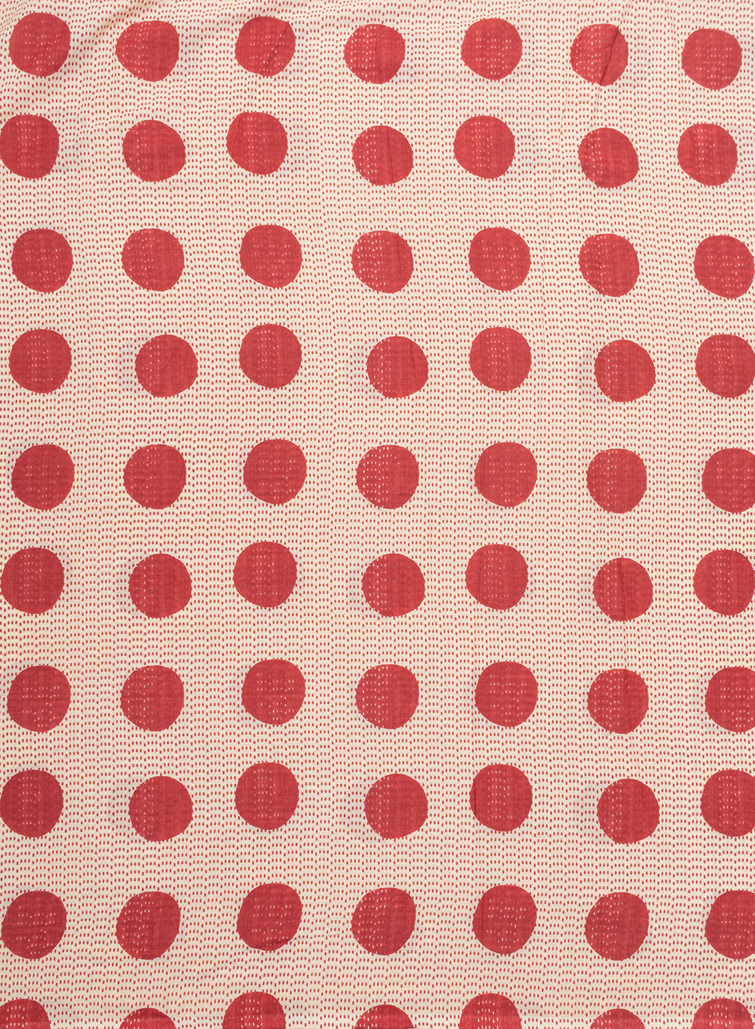 Pure Cotton Cambric Mix And Match With Dupatta Red Color Screen Print Fabric.