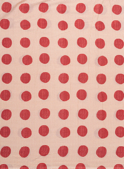 Pure Cotton Cambric Mix And Match With Dupatta Red Color Screen Print Fabric.