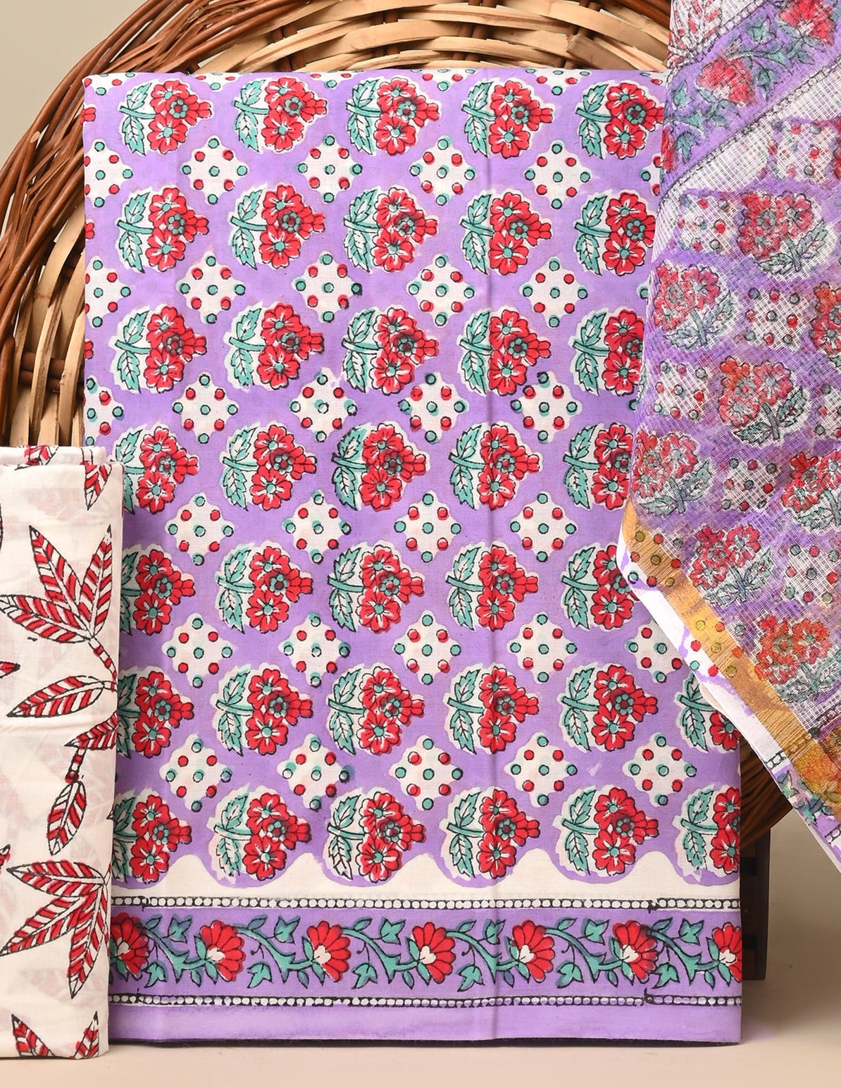 KOTA DORIYA DUPATTA COTTON SUIT