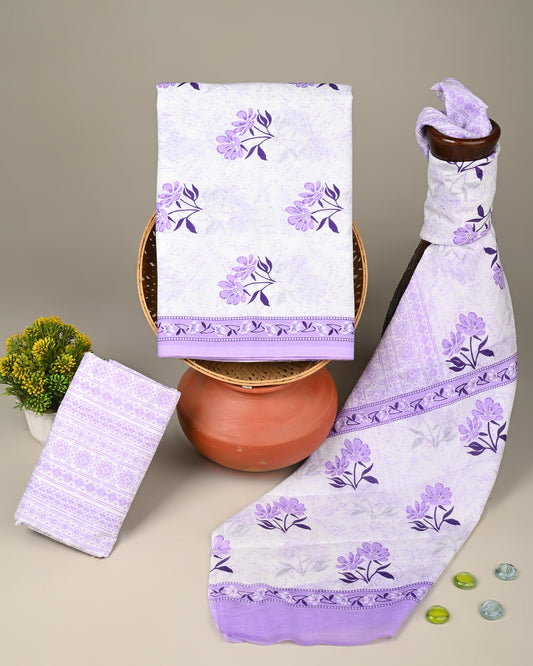 Cotton Suits with Cotton Dupatta
