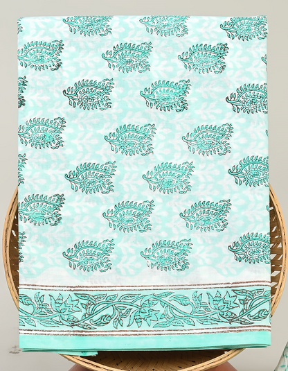 Cotton Suit with Chanderi Dupatta