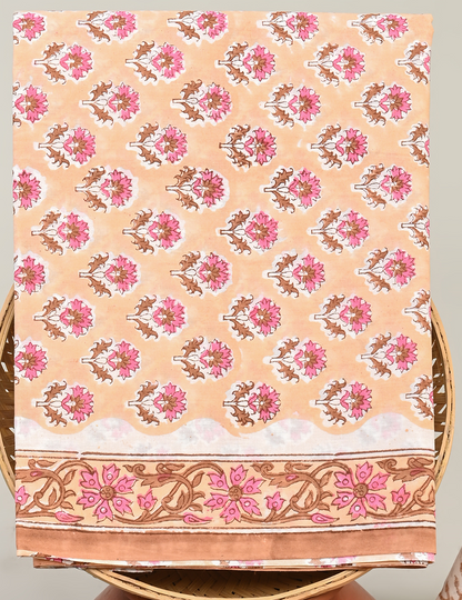 Cotton Suit with Chanderi Dupatta