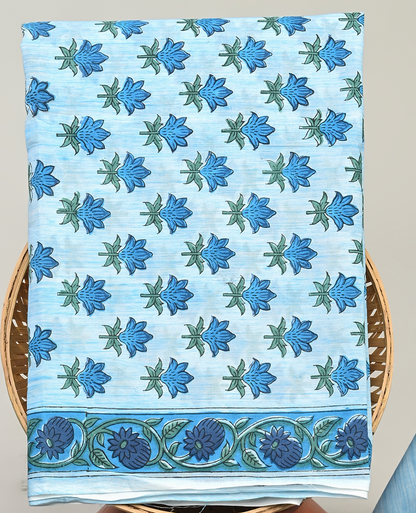 Cotton Suit with Chanderi Dupatta