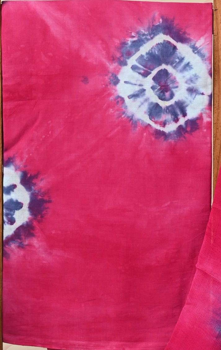 Cotton Suit with Chiffon Dupatta