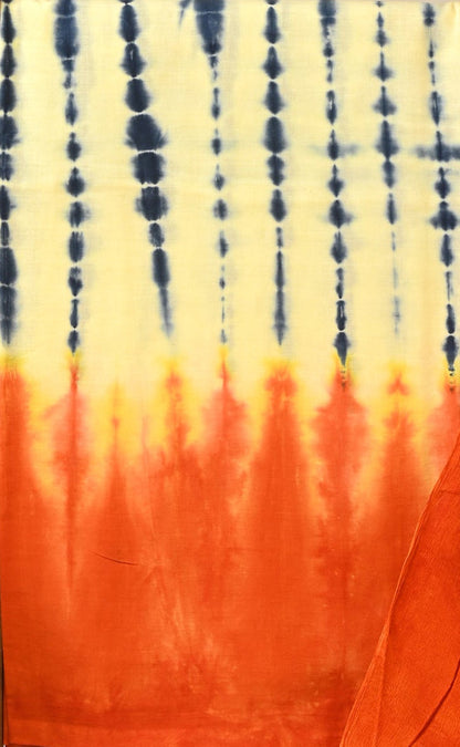 Cotton Suit with Chiffon Dupatta