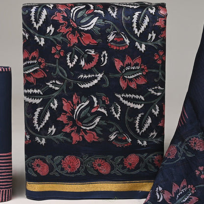 Chanderi Silk Suit Set