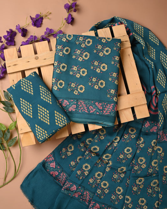 Modal Satin Suit Set