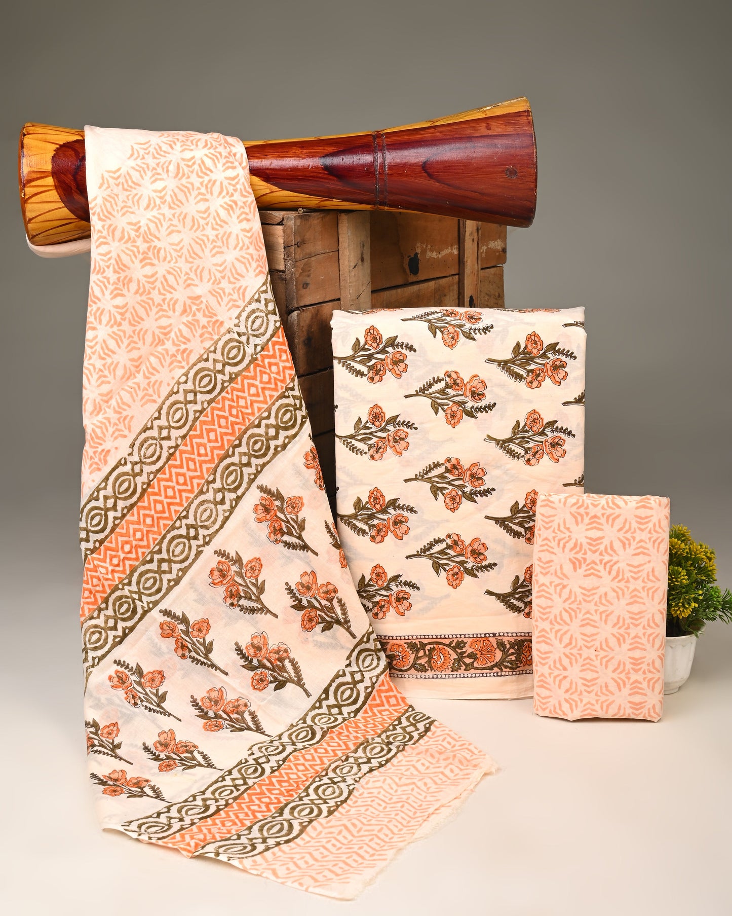 COTTON DUPATTA COTTON SUIT
