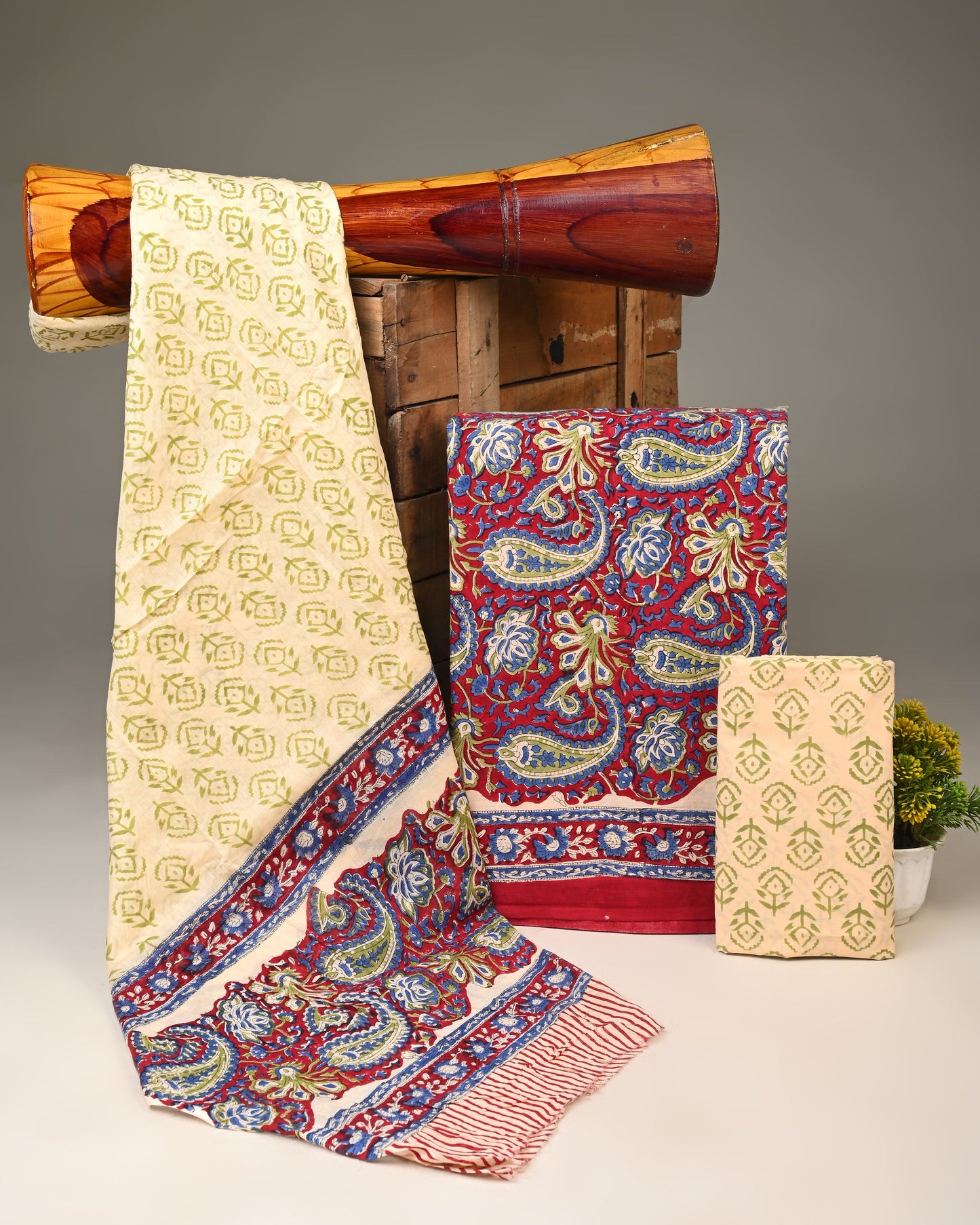 COTTON DUPATTA COTTON SUIT