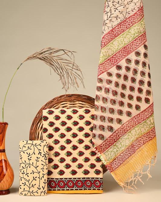 KOTA DORIYA DUPATTA COTTON SUIT