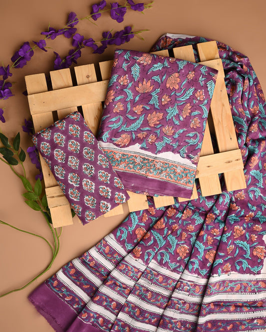 Modal Satin Suit Set