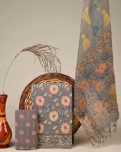 KOTA DORIYA DUPATTA COTTON SUIT