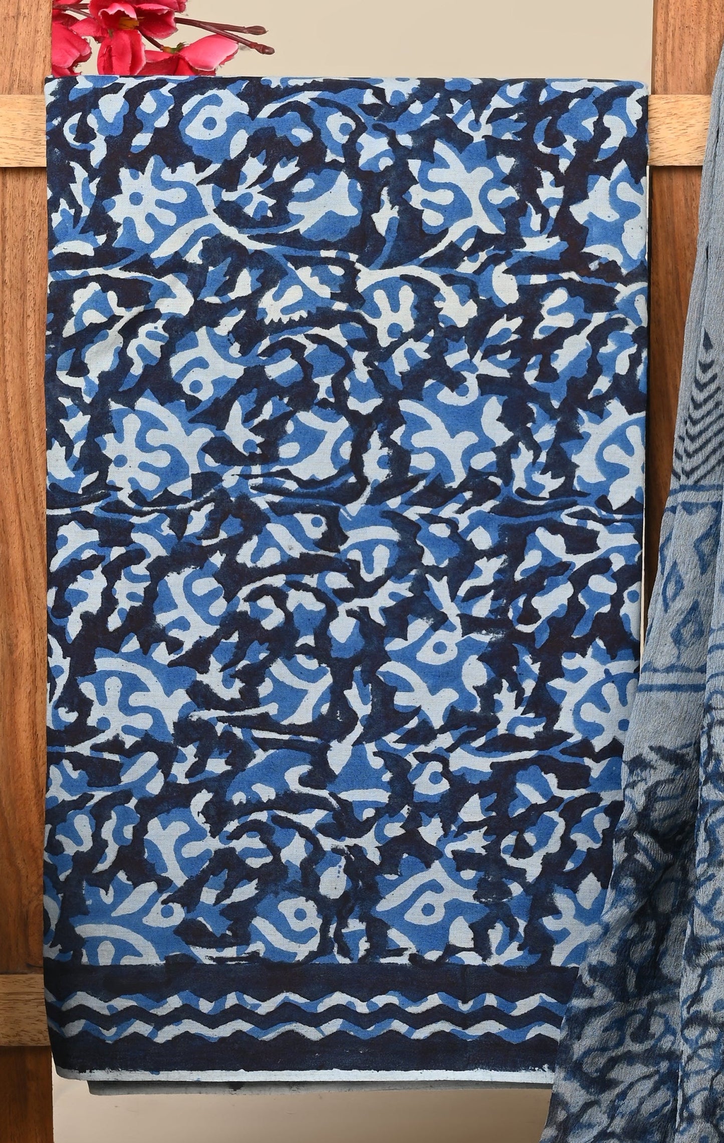 Cotton Suit with Chiffon Dupatta