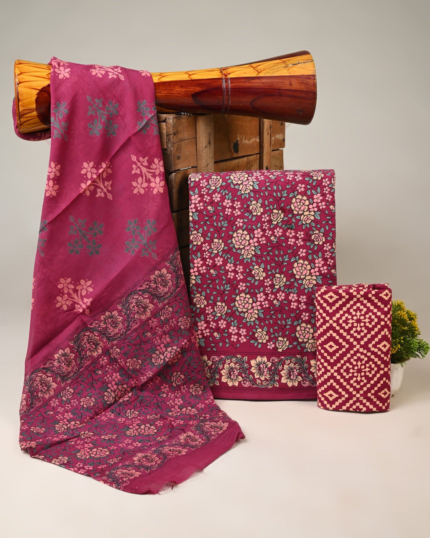COTTON DUPATTA COTTON SUIT