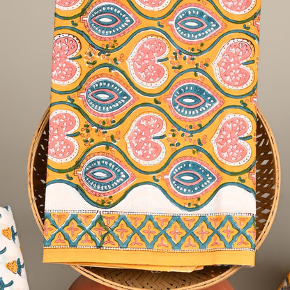 Cotton Suit with Chanderi Dupatta