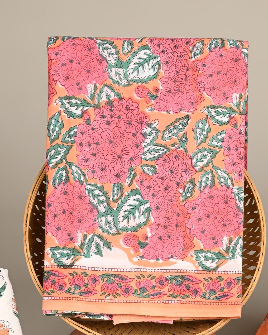 Cotton Suit with Chanderi Dupatta