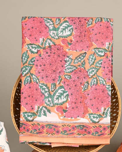 Cotton Suit with Chanderi Dupatta