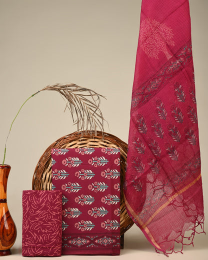 KOTA DORIYA DUPATTA COTTON SUIT