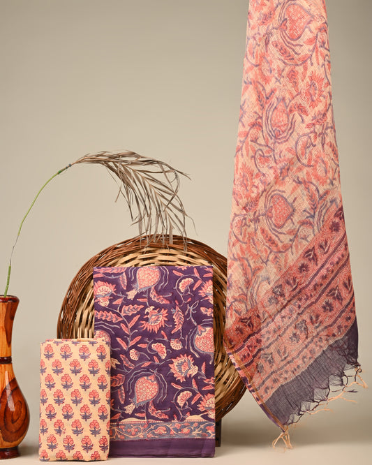 KOTA DORIYA DUPATTA COTTON SUIT