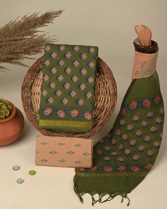 Mangalagiri South Cotton Suit