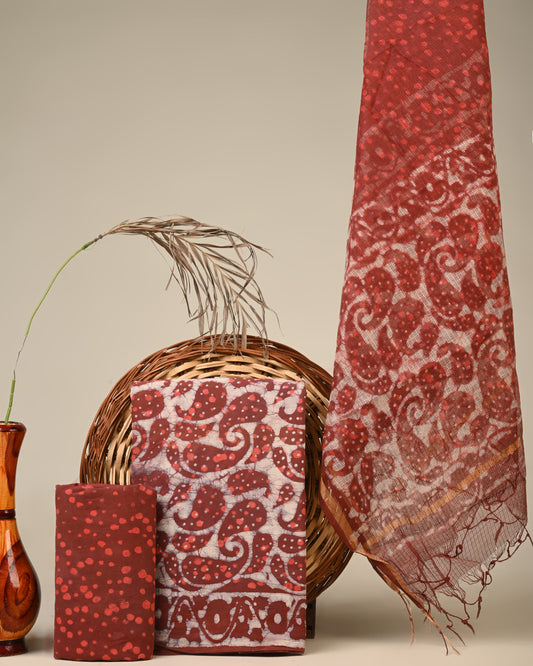KOTA DORIYA DUPATTA COTTON SUIT