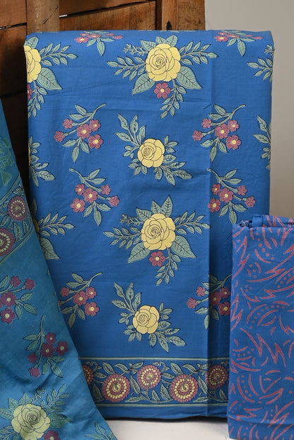 Cotton Suits with Cotton Dupatta