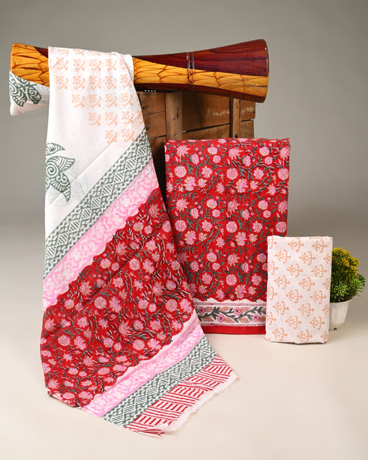 COTTON DUPATTA COTTON SUIT