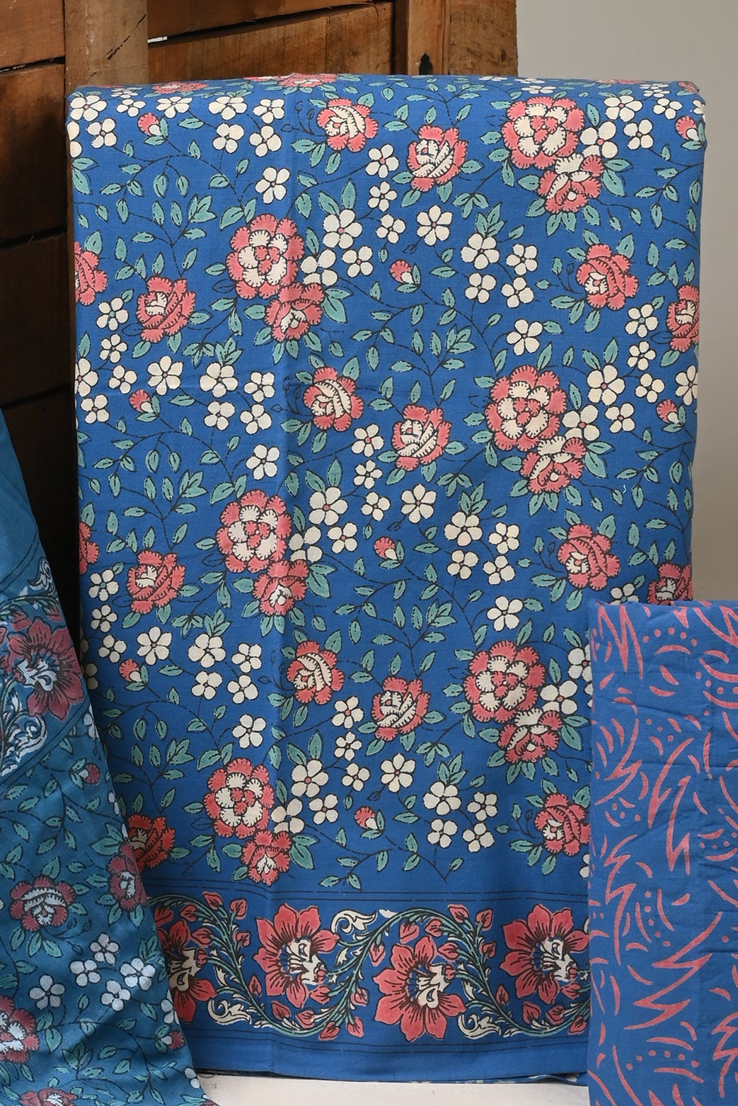 Cotton Suits with Cotton Dupatta